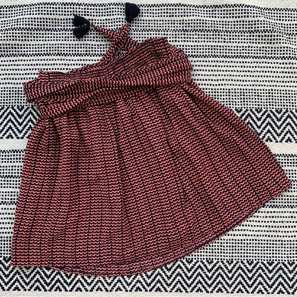 Apiece Apart Silk Tie-Up Mini Skirt size 4 - Picture 3 of 7